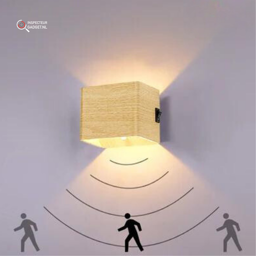 Bezprzewodowa lampa ścienna Aureon z akumulatorem USB, czas pracy 65 godzin