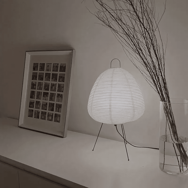 Kirei Wabi-Sabi japonská lampa minimalistická stolní svítilna