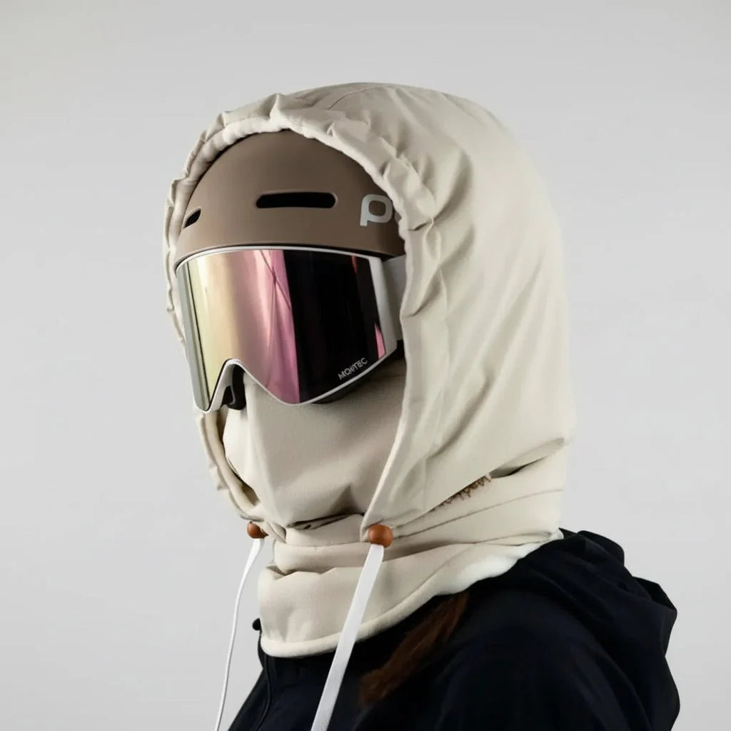 קפוצ'ון עמיד למים ולרוח עם ריפוד פליז לפעילויות חורף