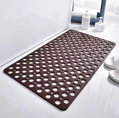 Alfombrilla de ducha HydraSafe con diseño antideslizante y resistente al moho para baños higiénicos