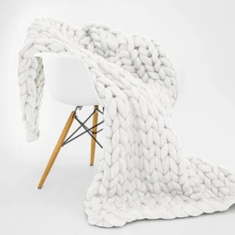 Nora Weighted Blanket With Organic Cotton, Breathable, Washable
