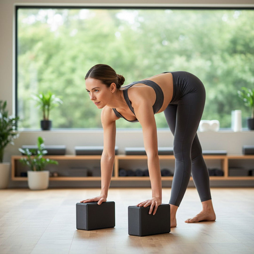 EVA Foam Yoga Blocks With Non-Slip Surfaces For Stability And Comfort