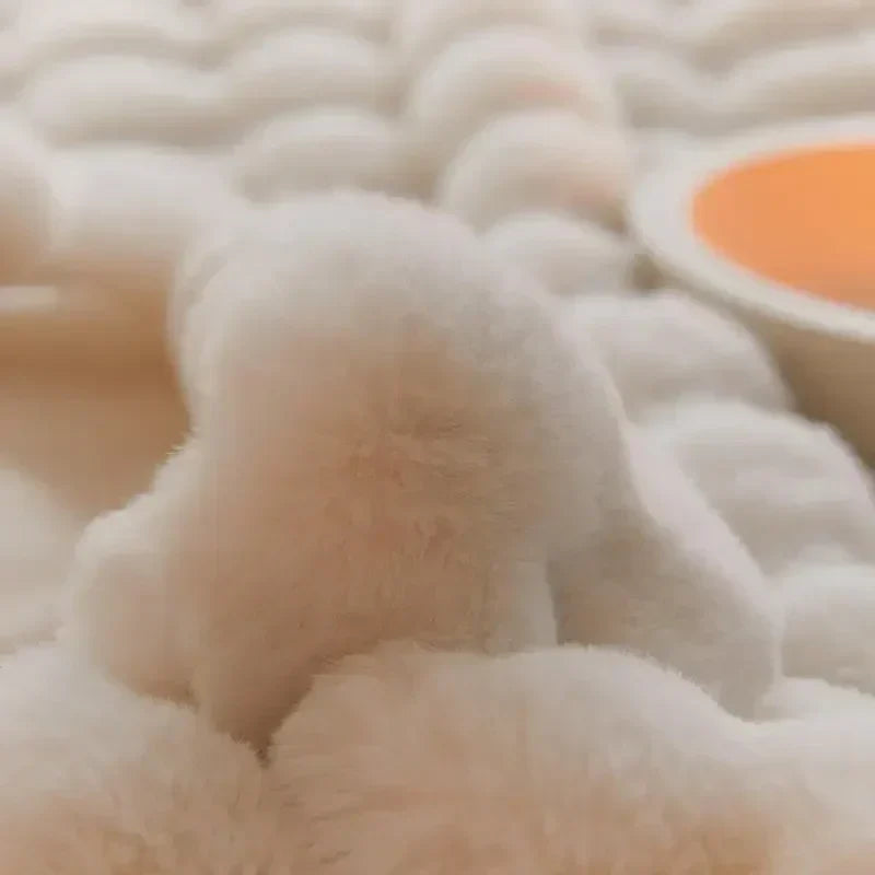 GlacierWeave Ultra Soft Wool Throw For Cold Nights