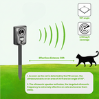 Dispositivo Ultrassónico para Afugentar Gatos com Ativação por Movimento