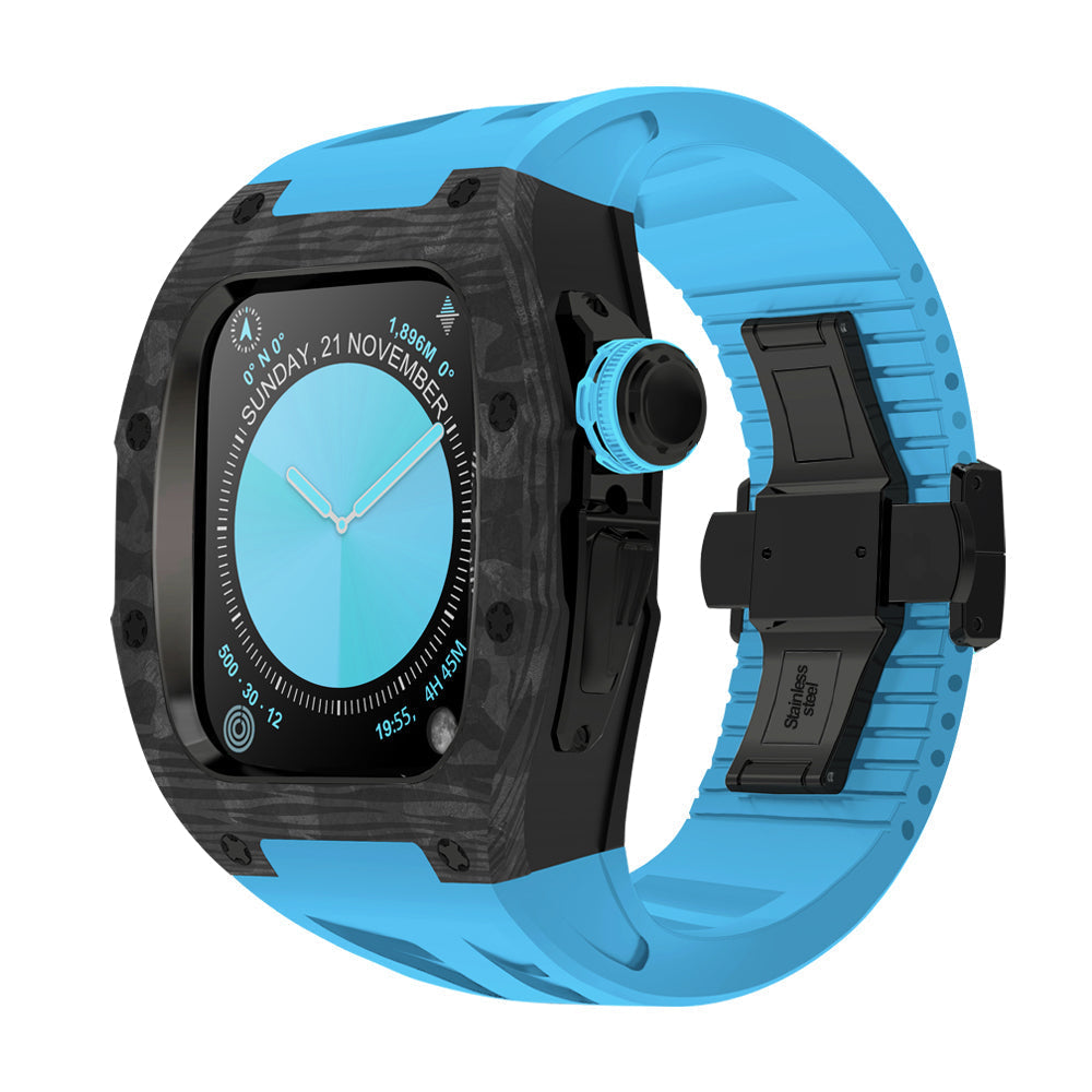 NovaCarb S10 Carbon Fiber And Titanium Apple Watch Retrofit Kit