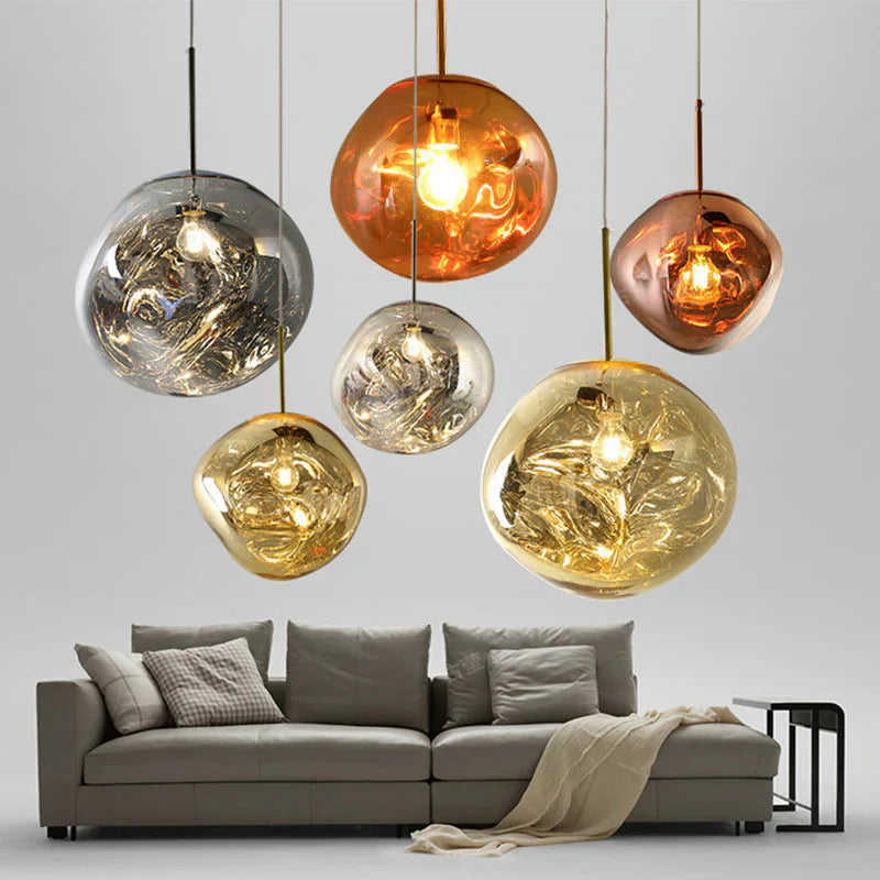 Fjordline Nordic Pendant Light With Clear Glass For Dining Kitchens And Living Rooms