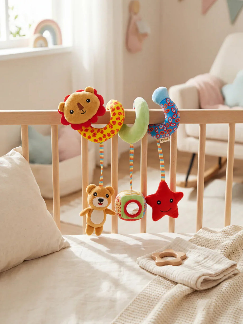 Vibrant Safari Sensory Activity Spiral