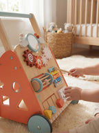 Multi-Aktivitets Træ Baby Gåvogn