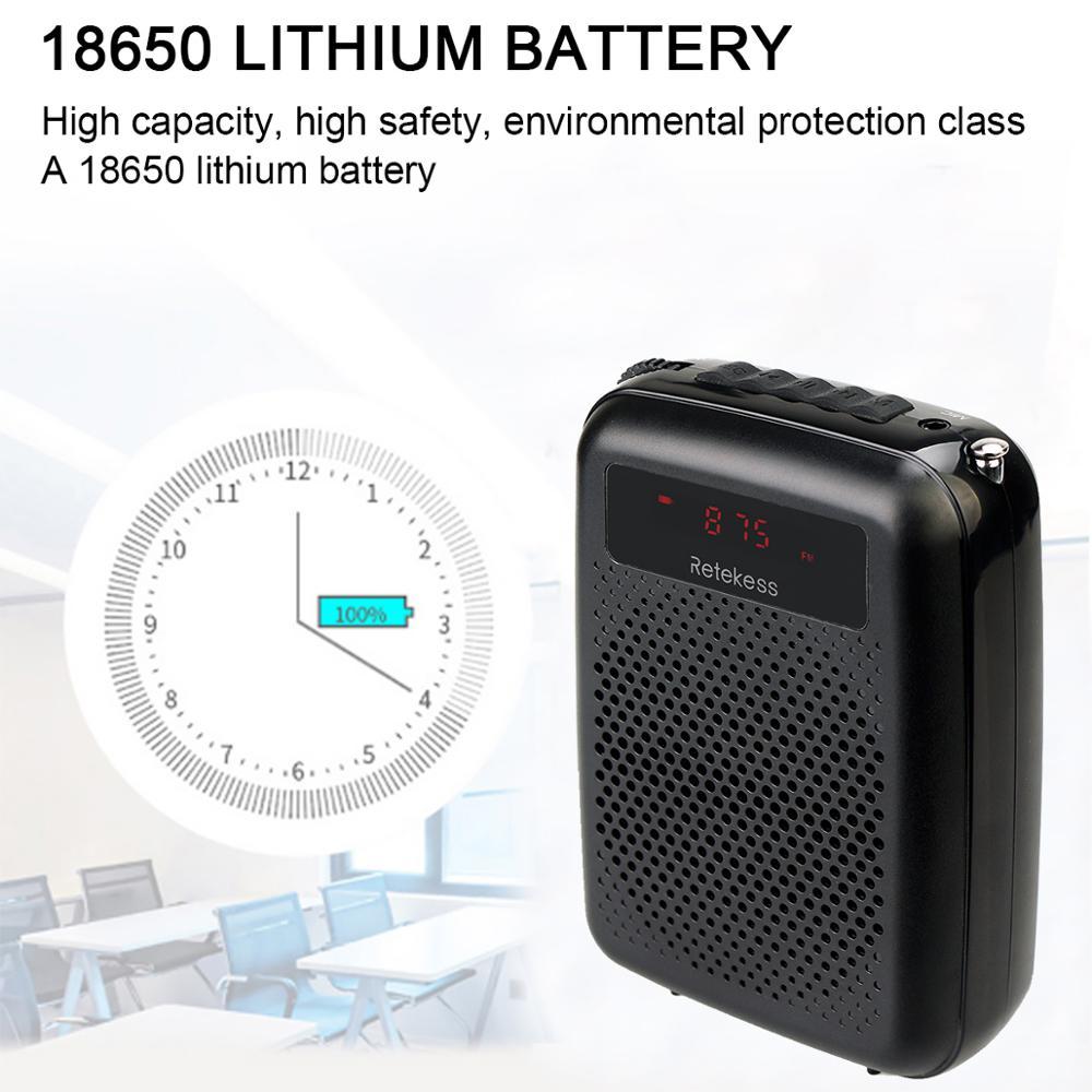 Amplificateur de salle de classe NexaLearn ClassAmp avec enregistrement et lecture de musique