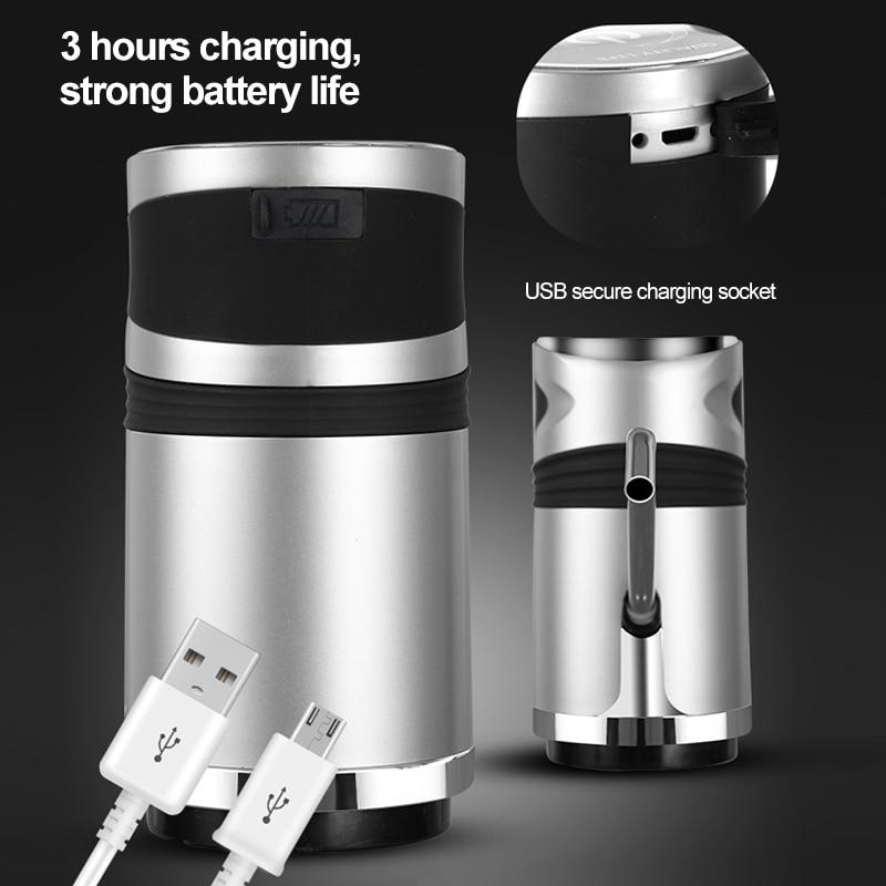Rechargeable Water Bottle Pump With Child Lock One-Touch Operation