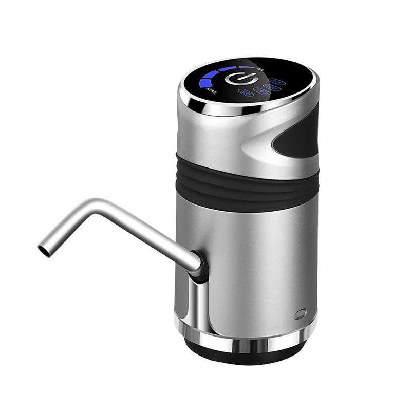 Rechargeable Water Bottle Pump With Child Lock One-Touch Operation