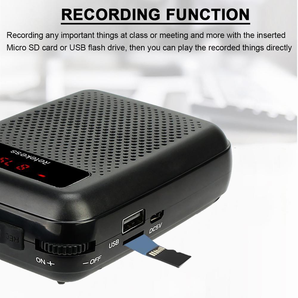 Amplificateur de salle de classe NexaLearn ClassAmp avec enregistrement et lecture de musique