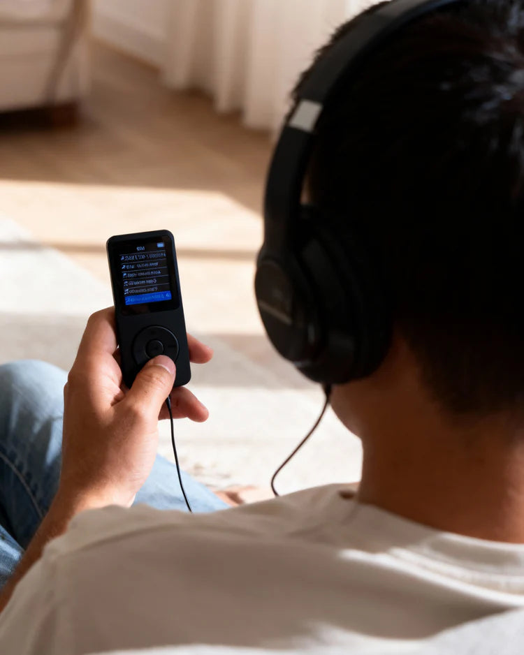 复古音乐播放器 – 经典设计紧凑型64GB MP3播放器