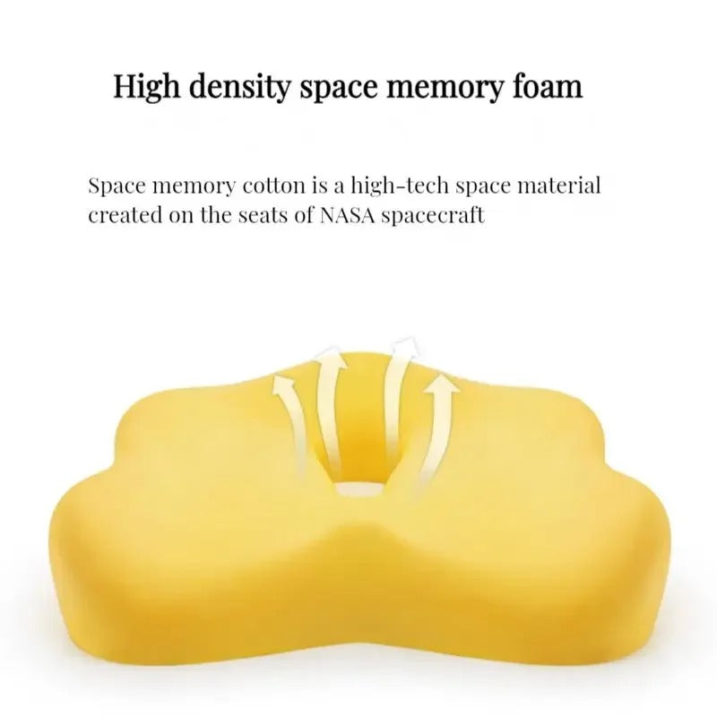 NovaLum Memory Foam Rygpude til Bil- og Skrivebordsbrug
