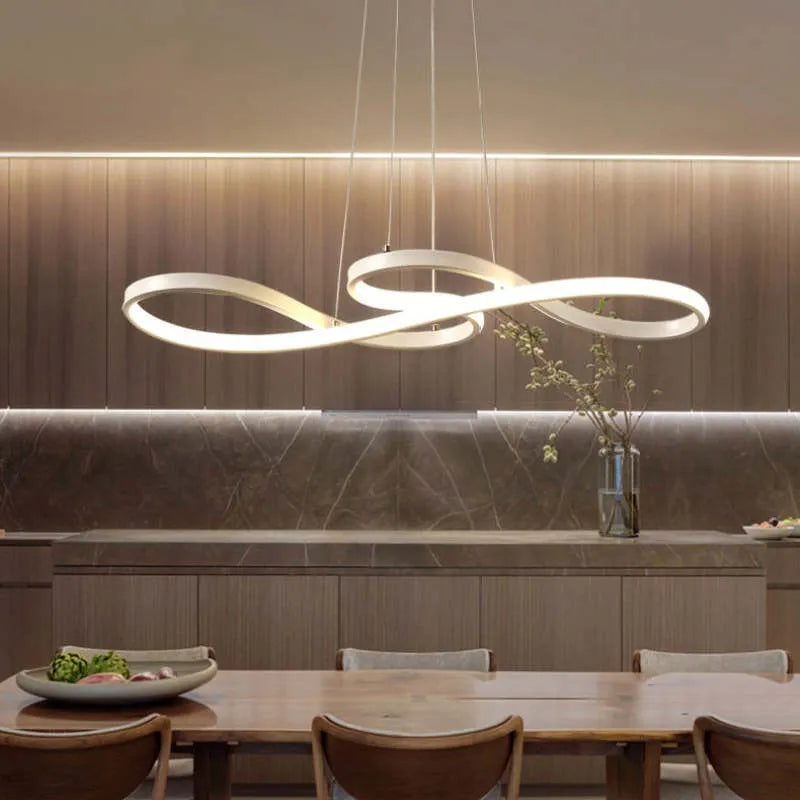 Nordische stijl plafondlamp met Aeronis legering hanglamp kroonluchter