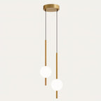Marven Pendant Light With Nordic Glass Ball For Modern Rooms