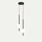 Marven Pendant Light With Nordic Glass Ball For Modern Rooms