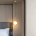 Marven Pendant Light With Nordic Glass Ball For Modern Rooms