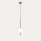 Marven Pendant Light With Nordic Glass Ball For Modern Rooms