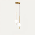Marven Pendant Light With Nordic Glass Ball For Modern Rooms