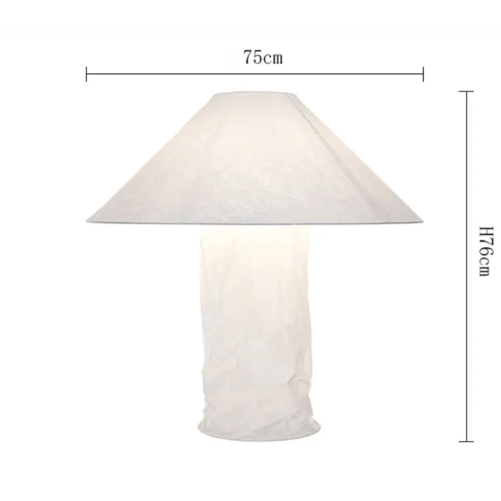 Stolní lampa Kairo s moderním designem pro obývací pokoje a domácí interiéry