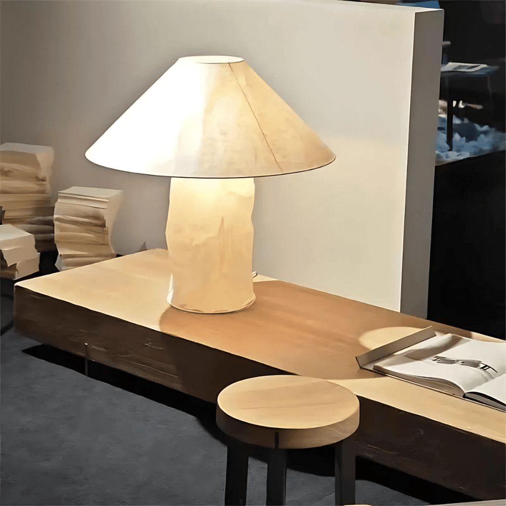 Stolní lampa Kairo s moderním designem pro obývací pokoje a domácí interiéry