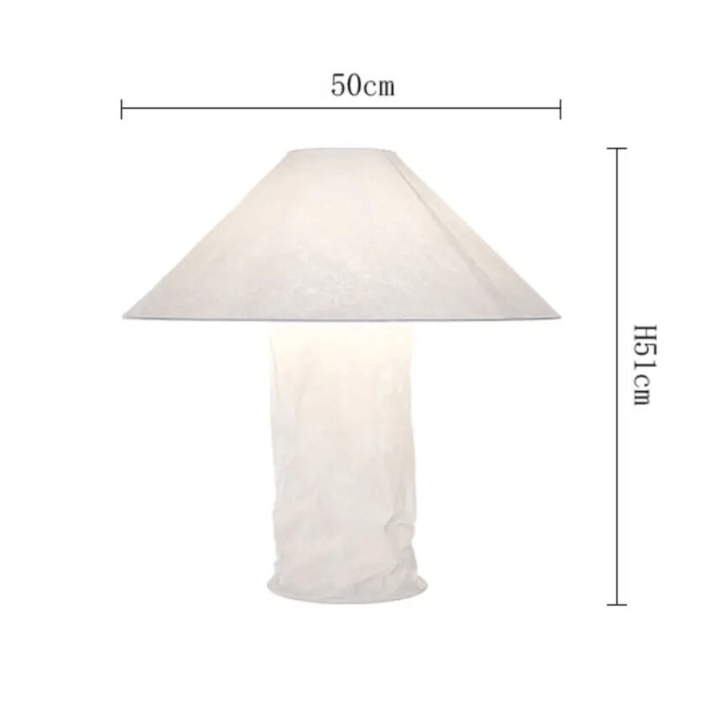 Stolní lampa Kairo s moderním designem pro obývací pokoje a domácí interiéry