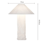 Stolní lampa Kairo s moderním designem pro obývací pokoje a domácí interiéry