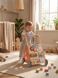 Multi-Aktivitets Træ Baby Gåvogn