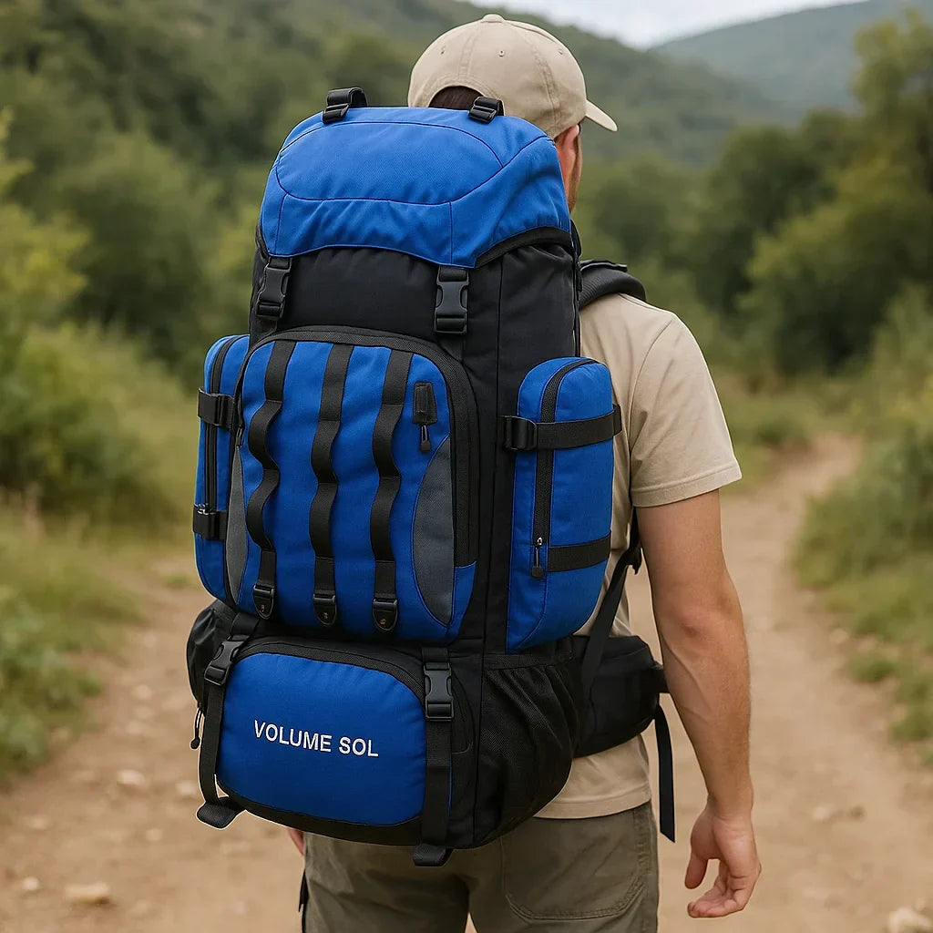 سلسلة حقيبة الظهر للمشي TrekLine Ultralight 90 لتر مقاومة للماء