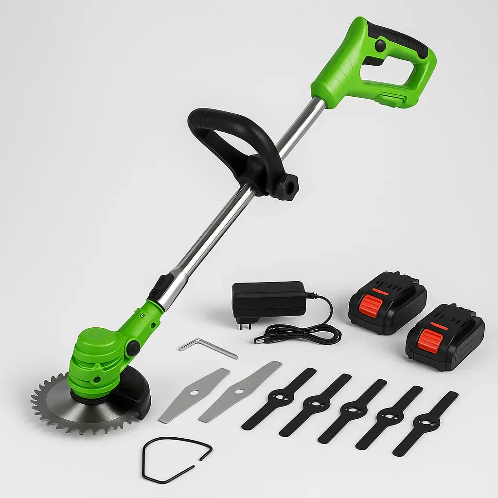 VerdaPro 24V Cordless Trimmer For Lawn Edges 18,000 RPM