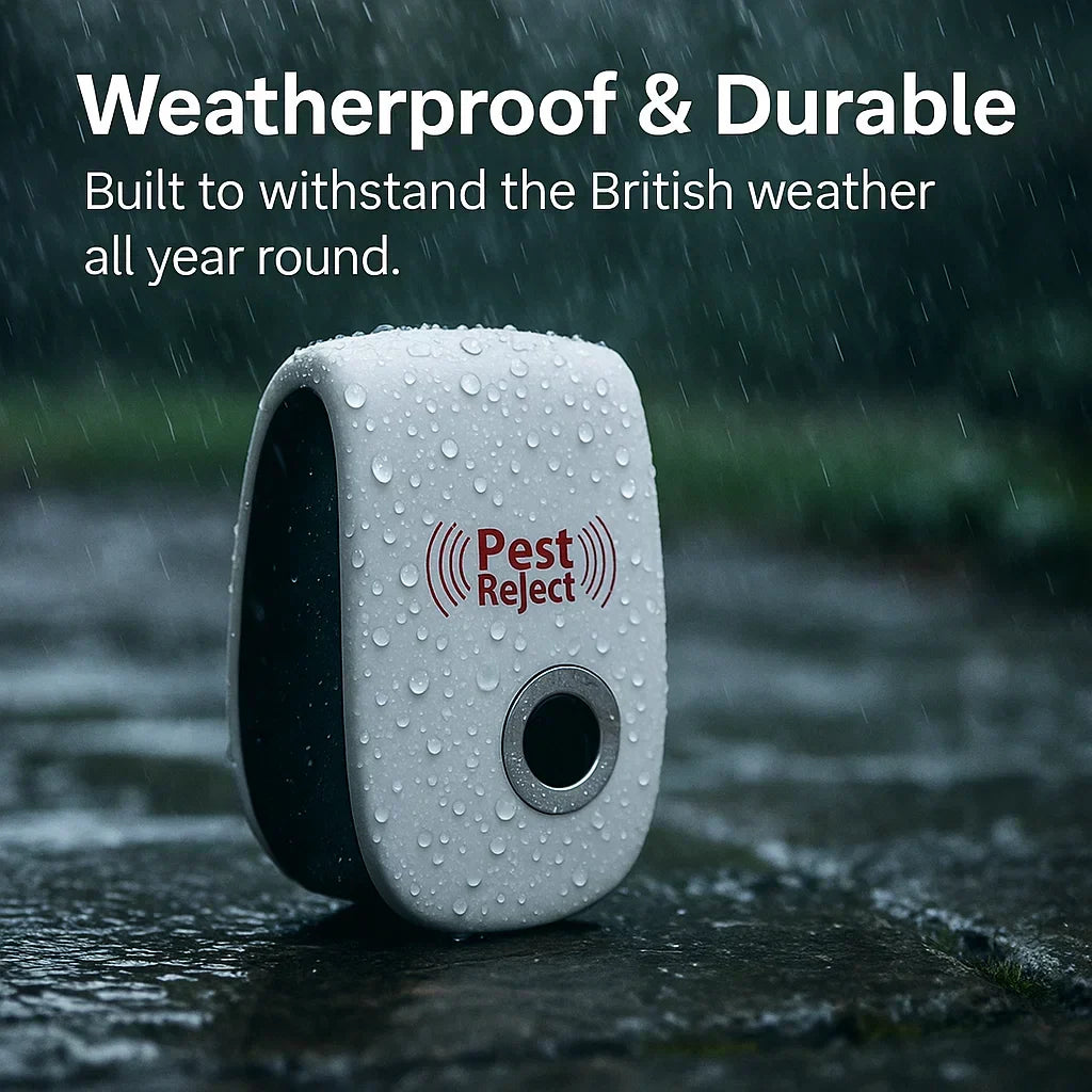 VerduraGuard Outdoor Ultrasonic Repeller For Gardens And Lawns