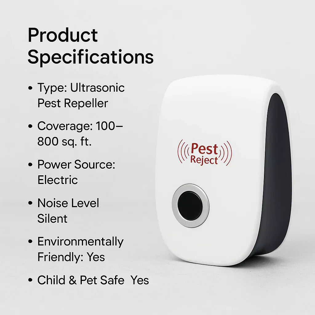 VerduraGuard Outdoor Ultrasonic Repeller For Gardens And Lawns