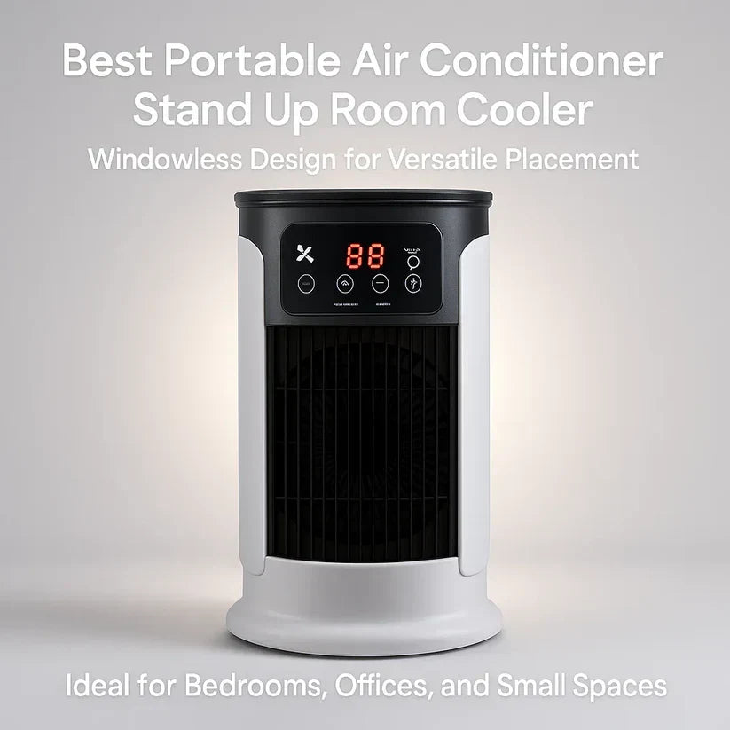 Climatiseur portable sans fenêtre Lyra à haute efficacité énergétique pour chambres universitaires