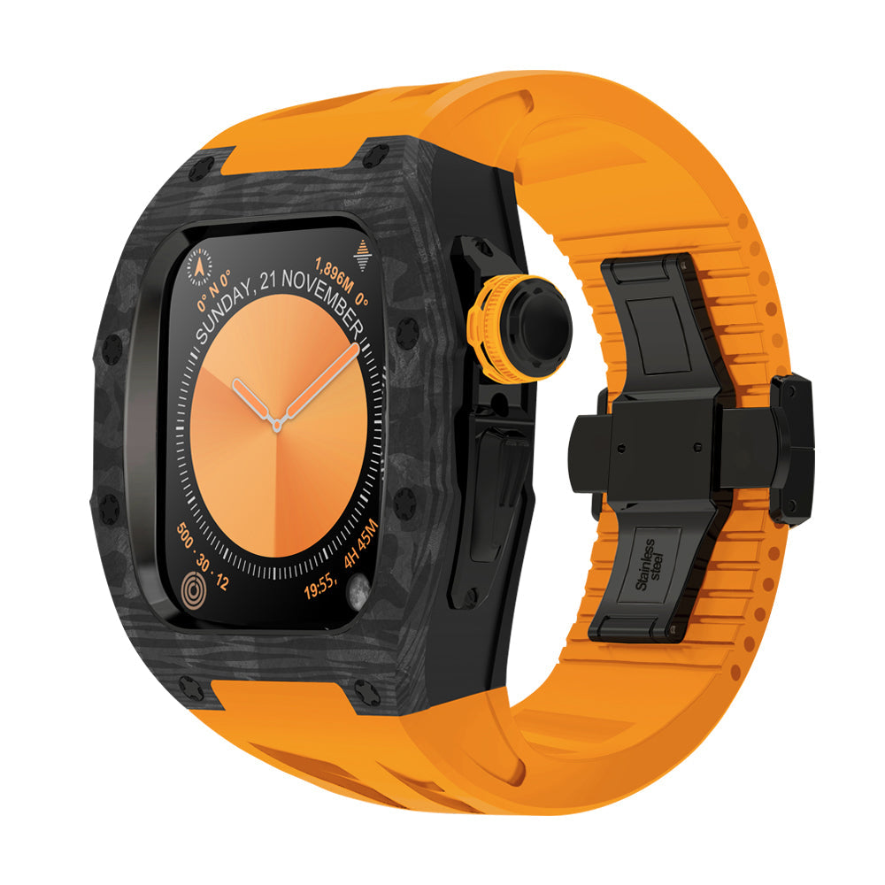 NovaCarb S10 Carbon Fiber And Titanium Apple Watch Retrofit Kit