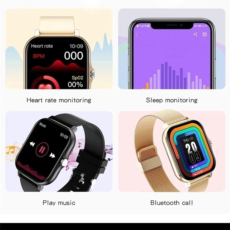 PulseWave okosóra Bluetooth hívással és érintőképernyővel