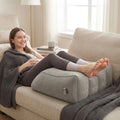 Almohada cuña inflable para elevación de piernas a 45 grados para mayor comodidad