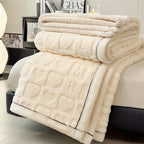 SnugLoom Cozy Fleece Blanket For Warmth And Home Comfort
