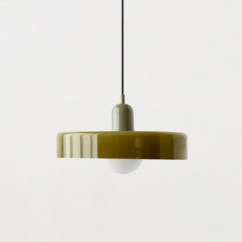 Bauhaus Aurelo Colored Glass Pendant Light For Dining Rooms