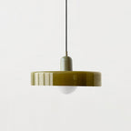 Bauhaus Aurelo Colored Glass Pendant Light For Dining Rooms