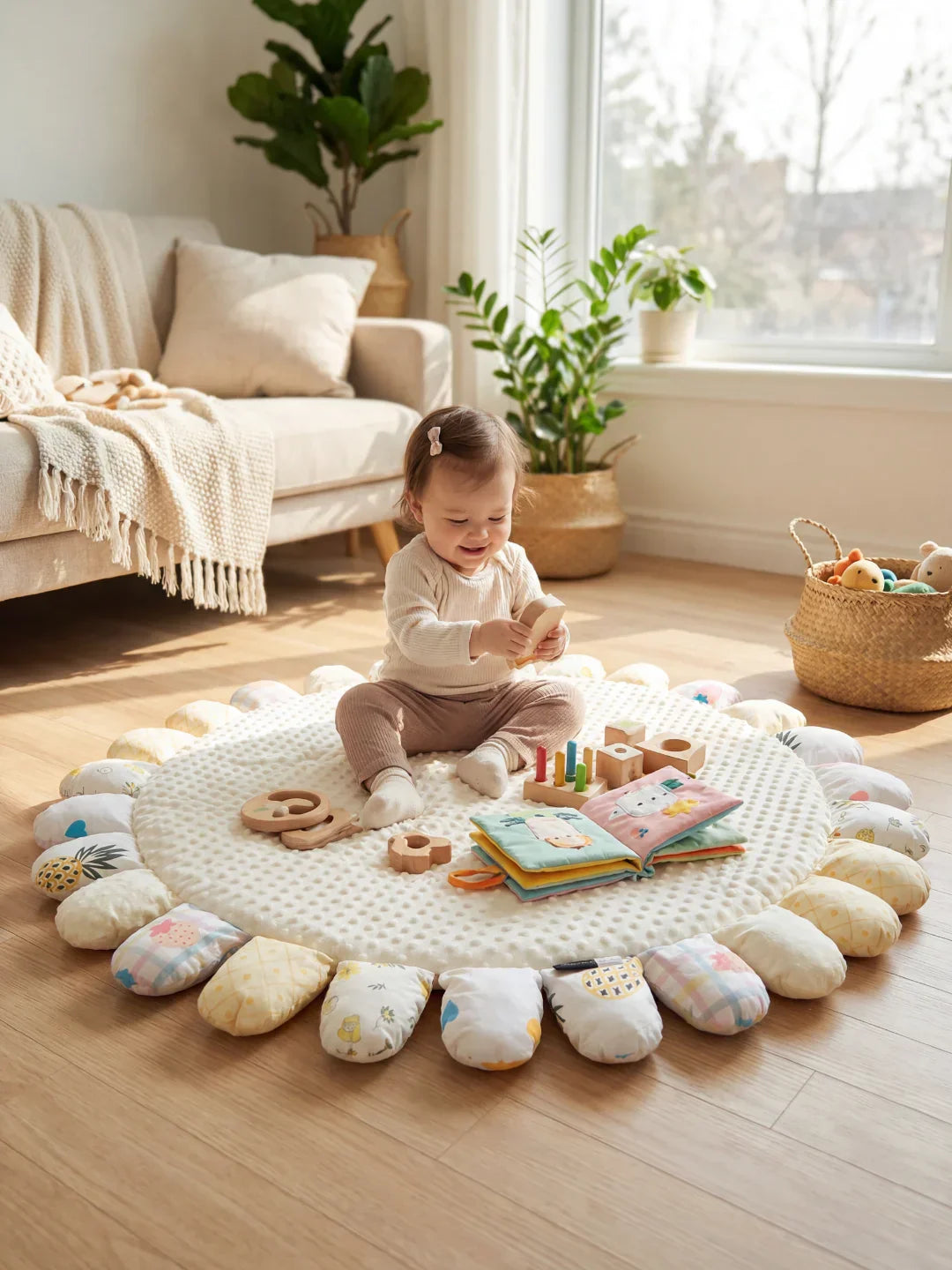 Soft Activity Mat for Playtime and Early Development