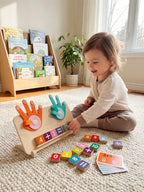 Montessori Wooden Baby and Toddler Math Board