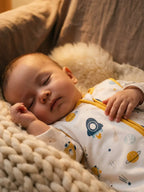 Ultra-Soft Cotton Baby Sleeping Bag with 2-Way Zip