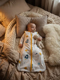 Ultra-Soft Cotton Baby Sleeping Bag with 2-Way Zip
