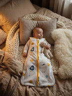 Ultra-Soft Cotton Baby Sleeping Bag with 2-Way Zip