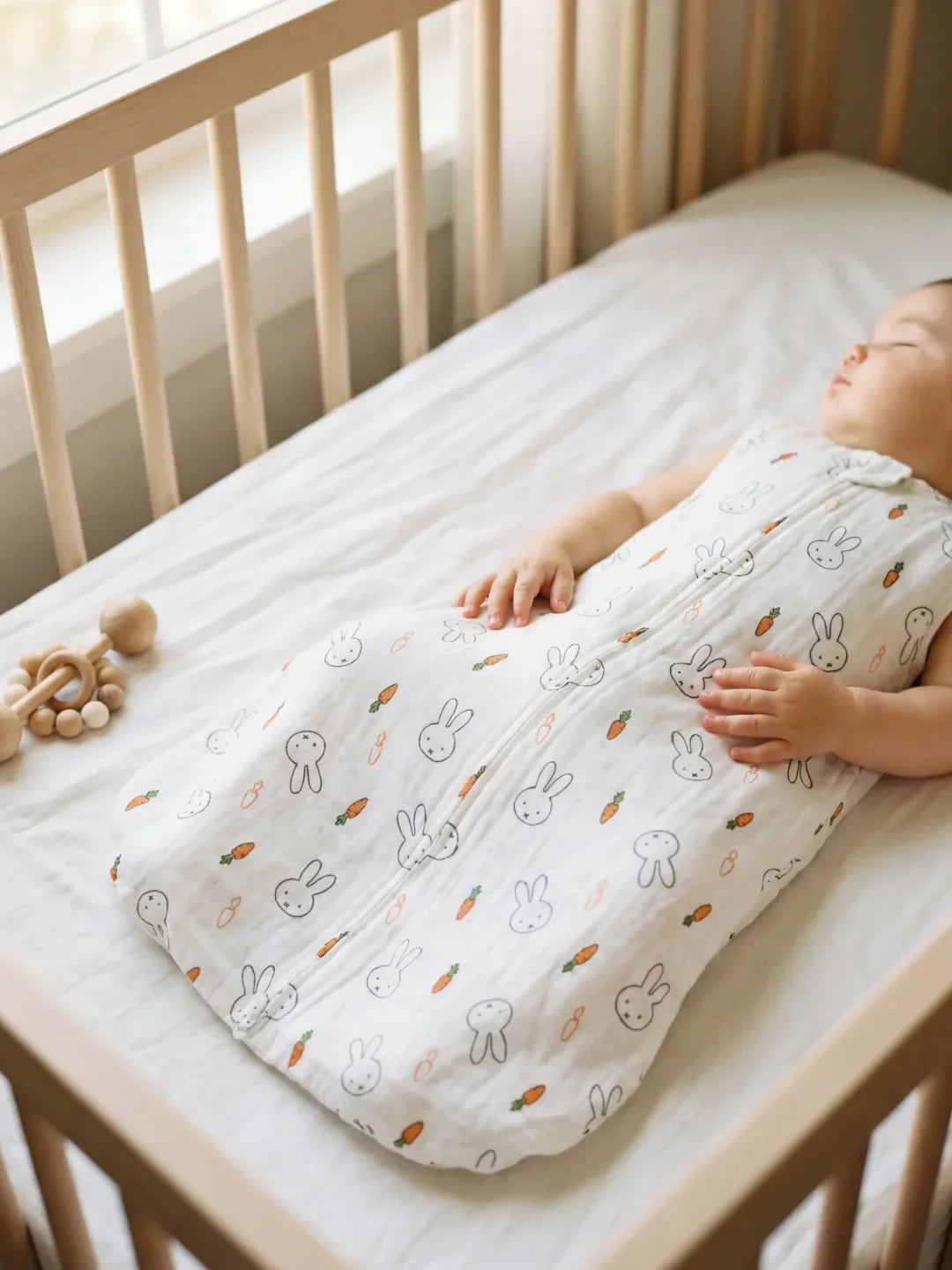 Breathable Bamboo and Cotton Baby Sleep Sack