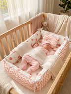 Extra-Long Baby Sleep Pod with Cervical Pillow