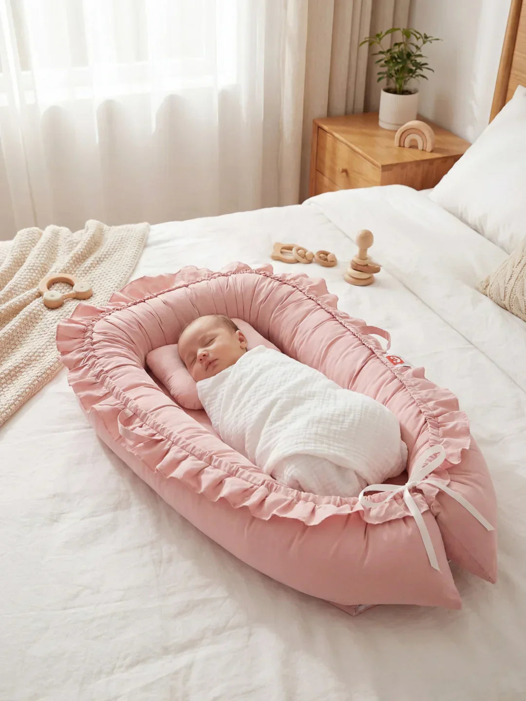 Calming Baby Transition Lounger for Better Sleep