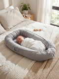 Soothing Cotton Baby Nest for Crib Transition