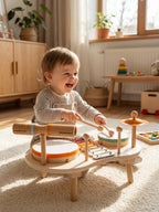Wooden Music Table for Learning and Play